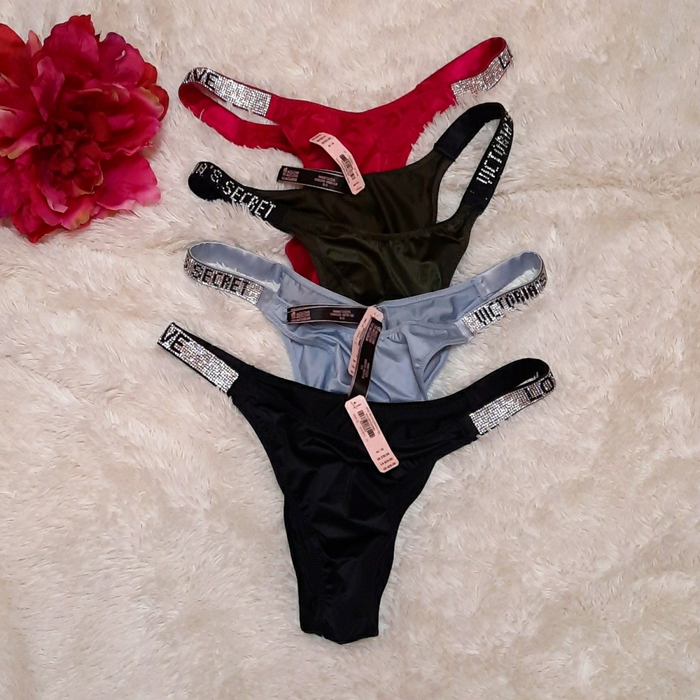NWT 4 PAIR BRAZILIAN VICTORIA SECRET  PANTIES